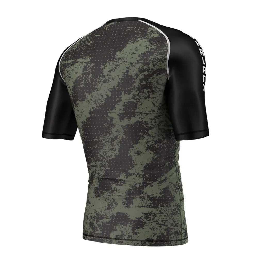 Phalanx "Ares Olive" Short Sleeve Rash Guard