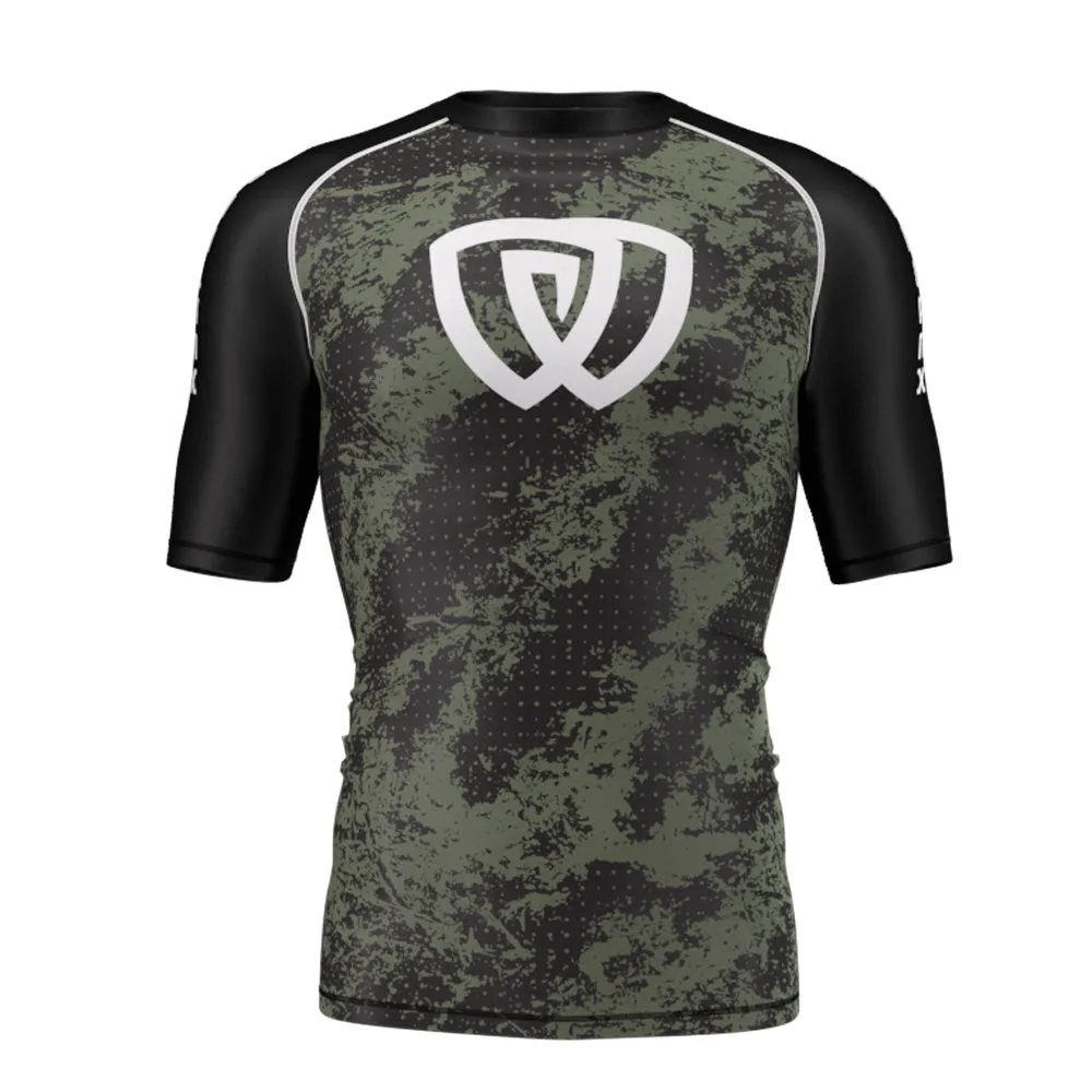 Phalanx "Ares Olive" Short Sleeve Rash Guard
