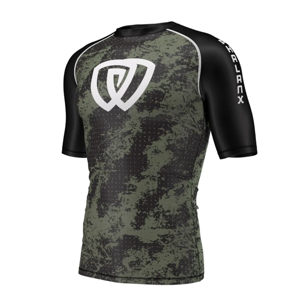 Phalanx "Ares Olive" Short Sleeve Rash Guard