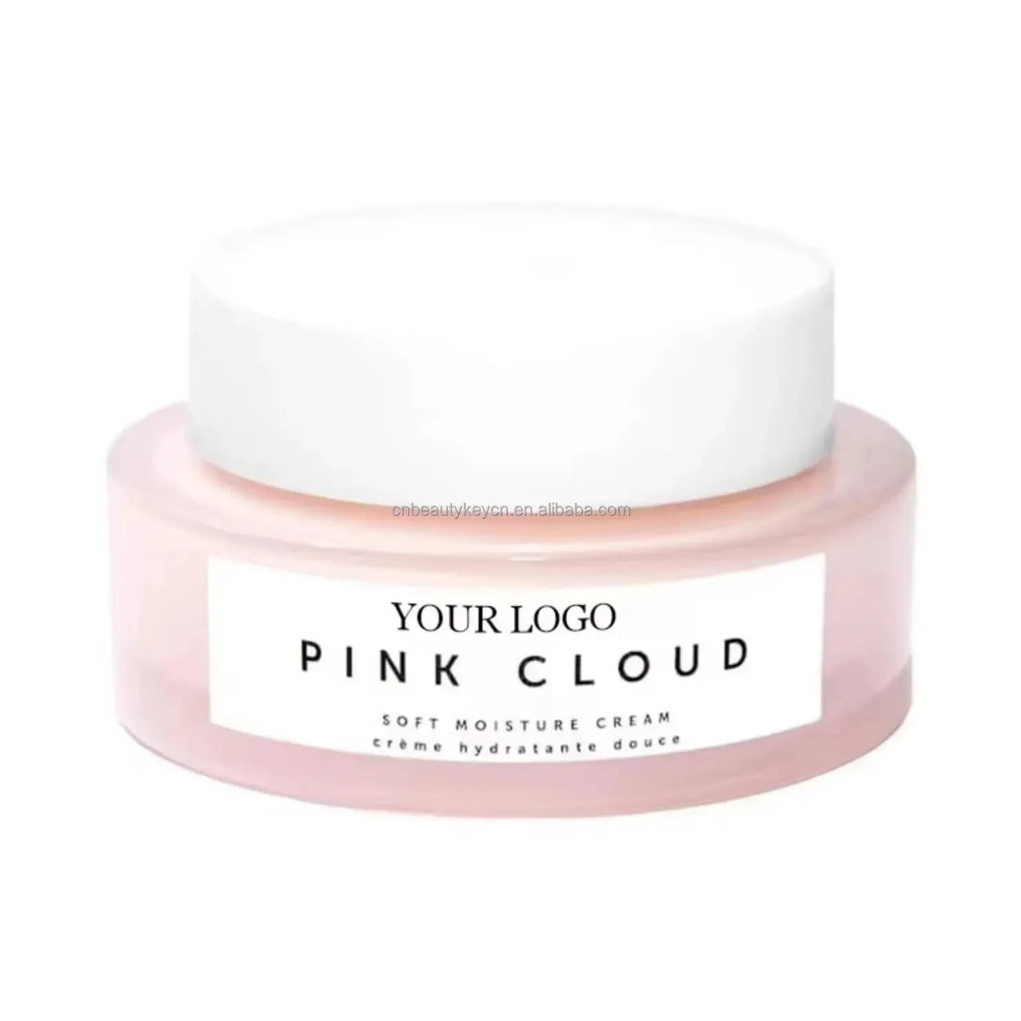 Quality OEM Organic Vegan Moisturizing Anti Wrinkle Pink Cloud Soft Face Cream for Women-  كريم مرطب للوجه مضاد للتجاعيد من شركة OEM عضوي نباتي عالي الجودة للنساء