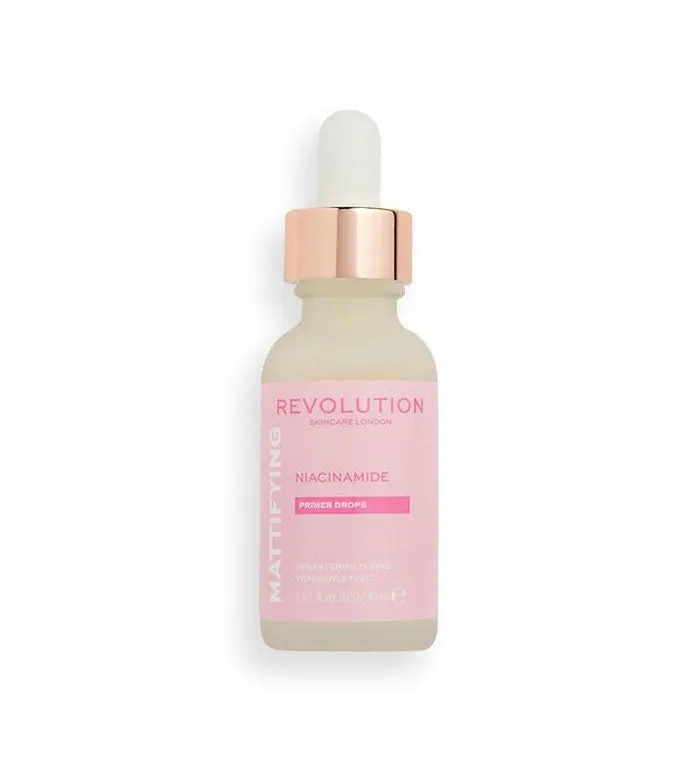 Revolution Skincare - Prebase con Niacinamida Mattifying Priming Drops