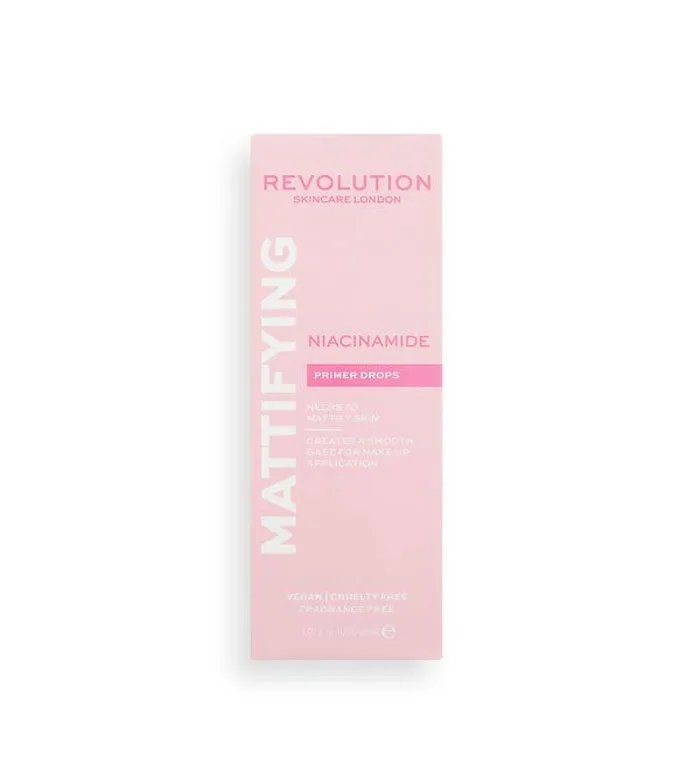Revolution Skincare - Prebase con Niacinamida Mattifying Priming Drops