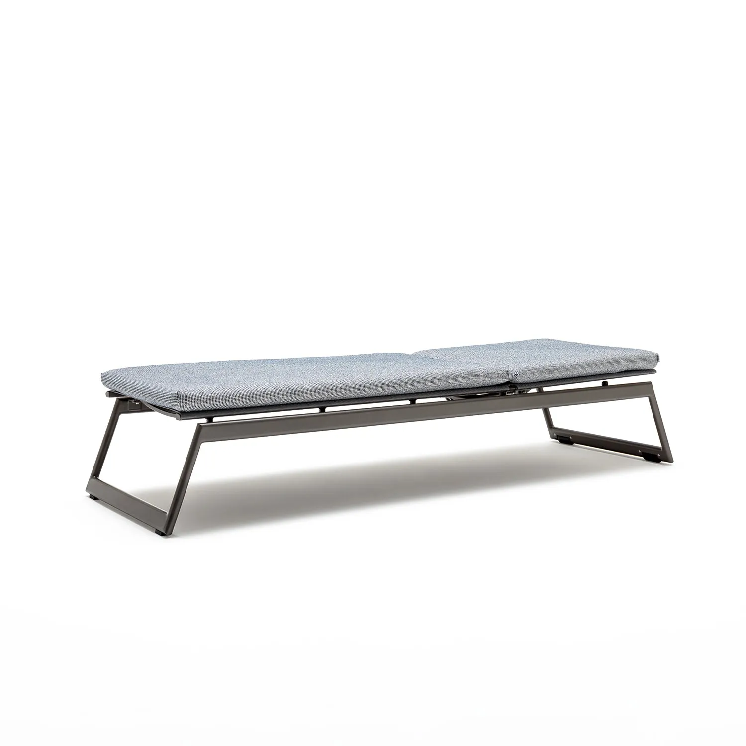 rolf benz | yoko outdoor sun lounger | anthracite