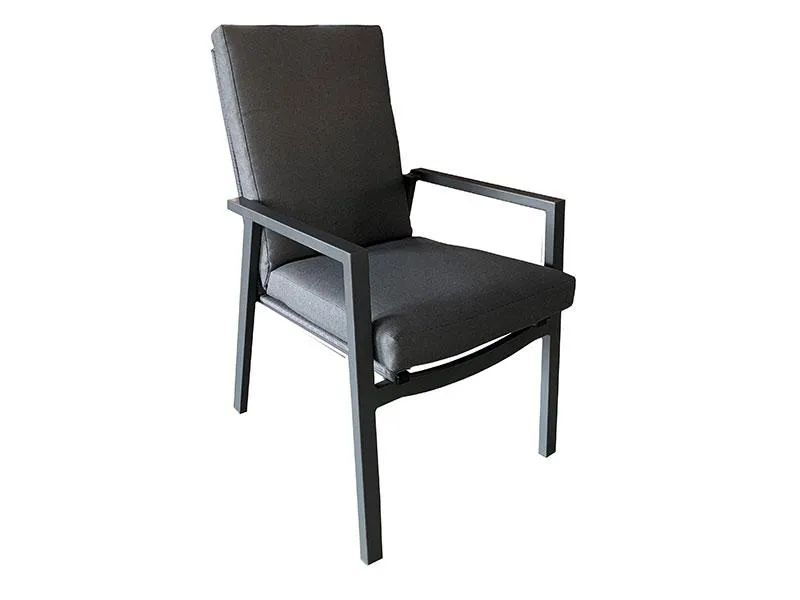 San Remo 13pc Extension Cushion Gunmetal