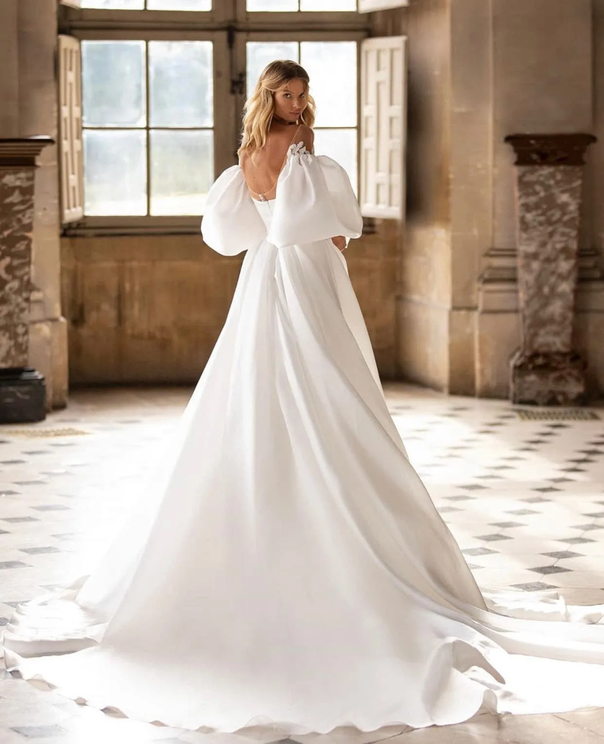 Stunning bridal gown