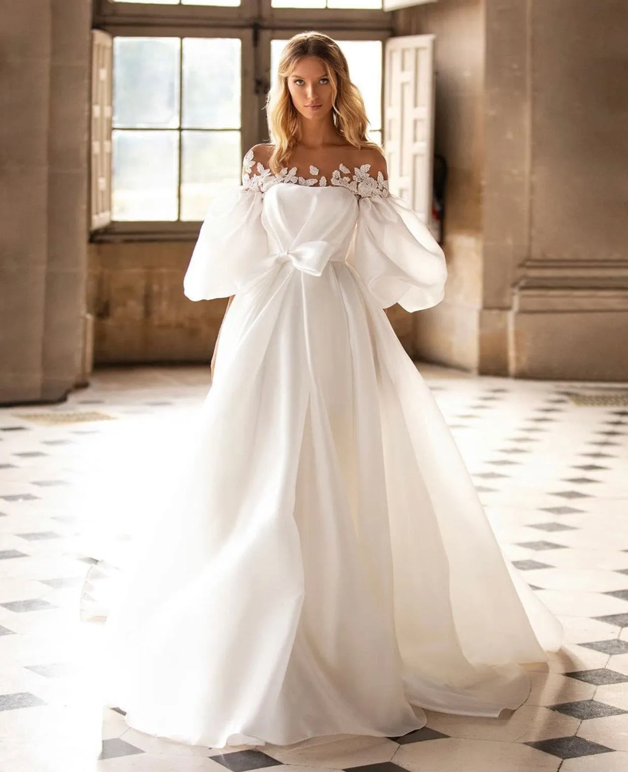 Stunning bridal gown