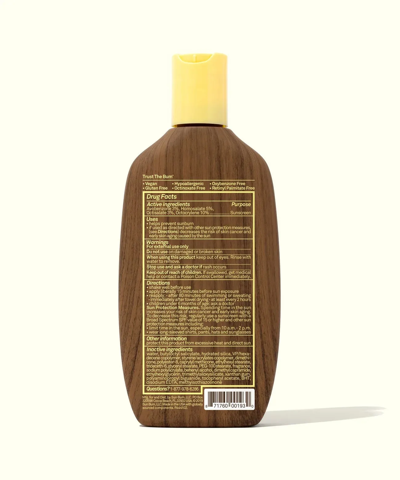 Sun Bum Sunblock Original SPF 30 Sunscreen Lotion