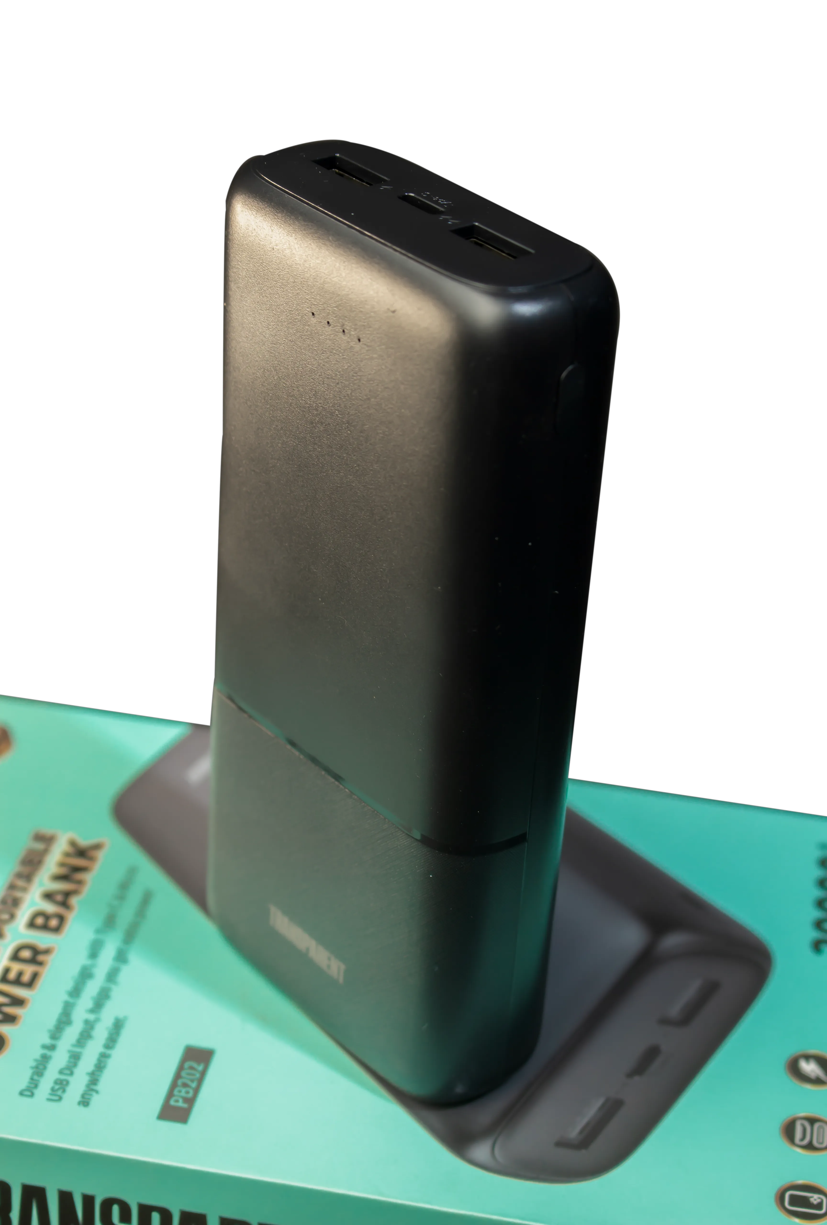 TRANSPARENT 20000mAh Power Bank (PB202) Super Fast Charge with Long Lasting Battery