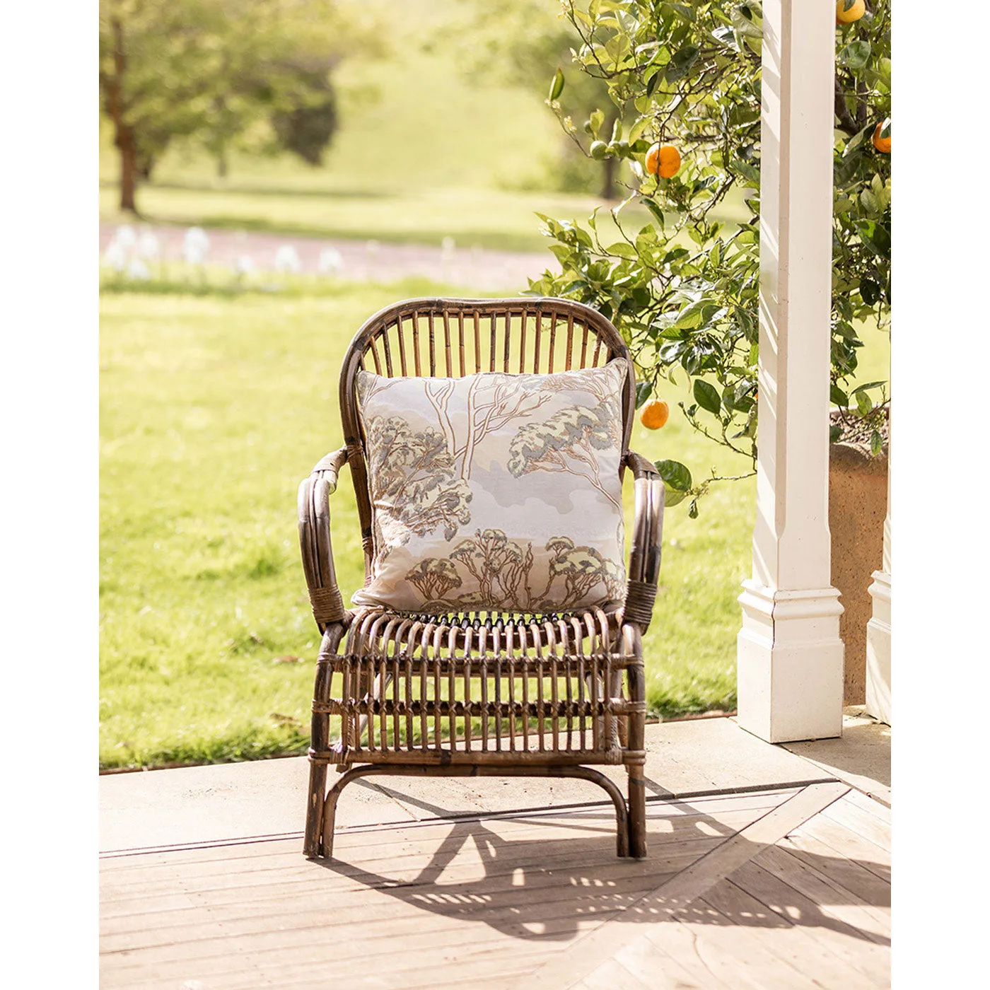 Trees Natural Light Weight 50x50 Cushion Cover