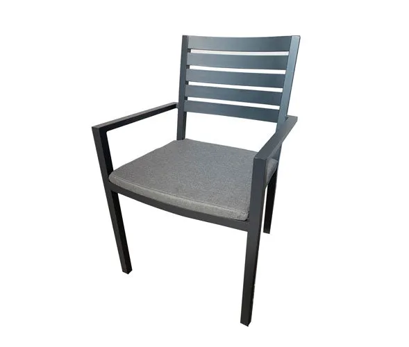 Trieste - Azura Ext. 7pc Dining Gunmetal