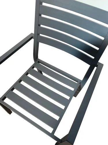 Trieste - Azura Ext. 7pc Dining Gunmetal