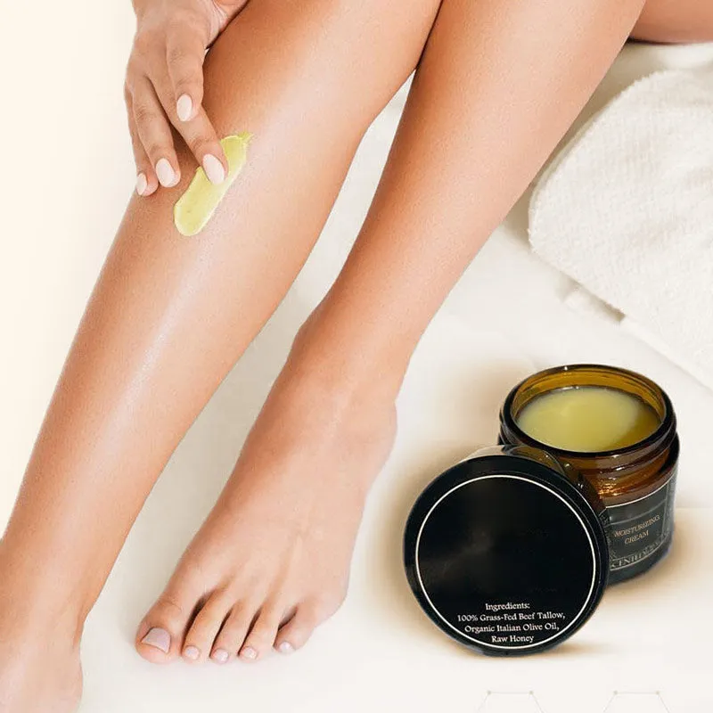 Winter promotion 50% OFFOrganic Beef Tallow Balm with Honey  Moisturizing Cream
